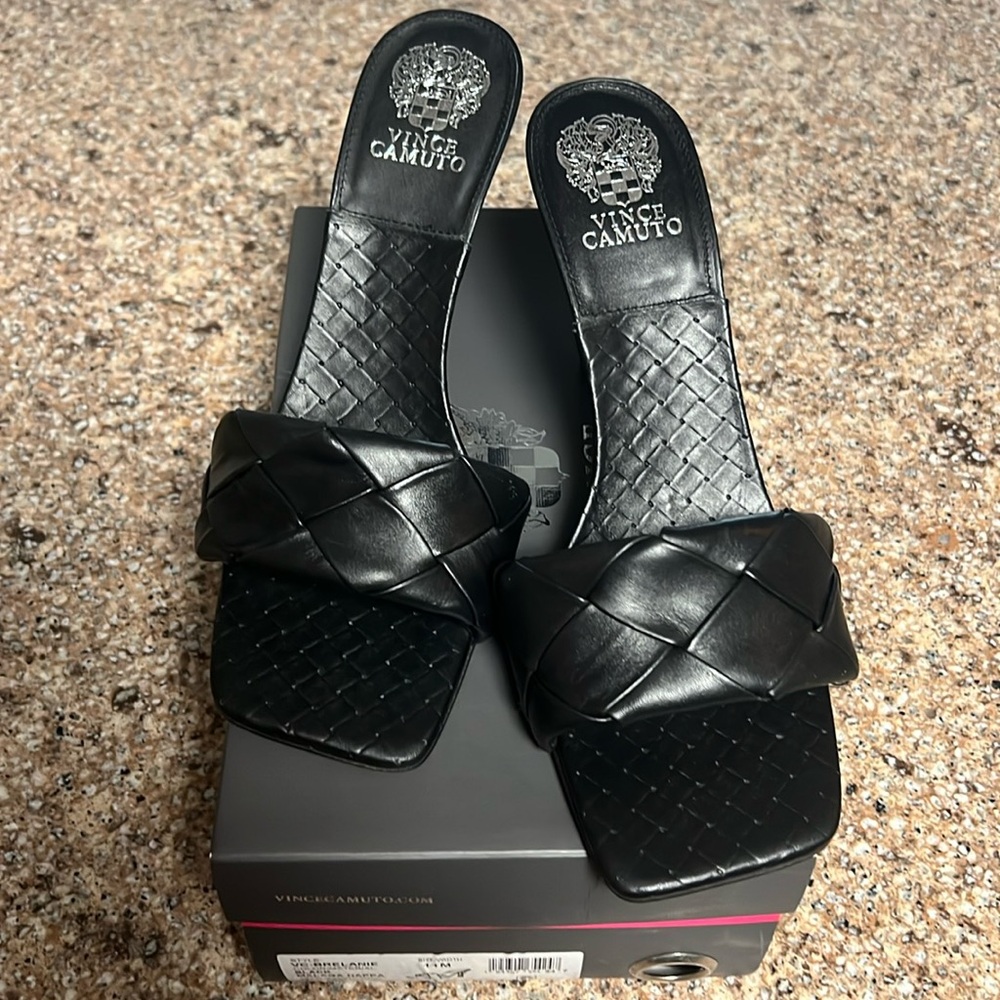 Vince Camuto-Brelaine in Black Malaga Nappa